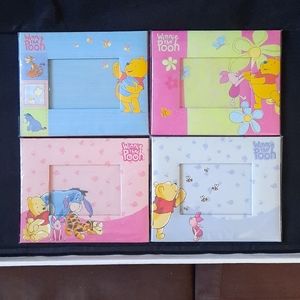 12-Sorted Winnie the Pooh 4x6 paddedl photo frames